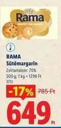 Lidl RAMA ajánlat