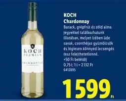 Lidl Koch Chardonnay ajánlat
