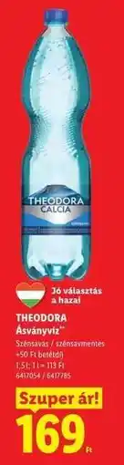 Lidl THEODORA Ásványvíz ajánlat