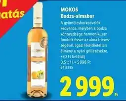 Lidl MOKOS Bodza-almabor ajánlat