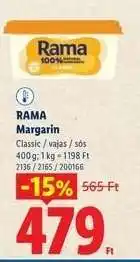 Lidl RAMA Margarin ajánlat