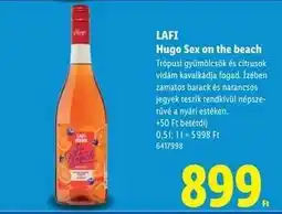 Lidl LAFI Hugo Sex on the beach ajánlat