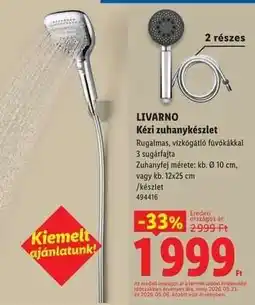 Lidl LIVARNO ajánlat