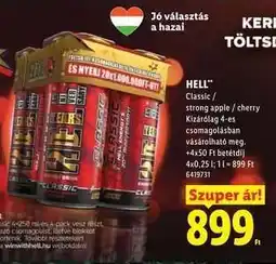 Lidl HELL ajánlat