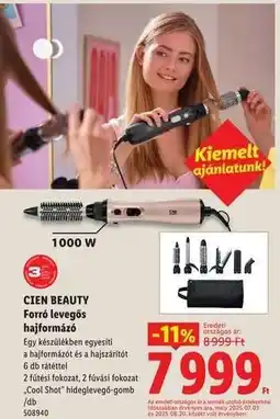 Lidl CIEN BEAUTY ajánlat