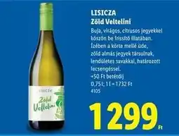 Lidl LISICZA Zöld Veltelini ajánlat