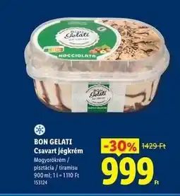 Lidl BON GELATI Csavart jégkrém ajánlat