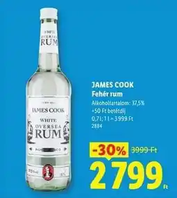 Lidl JAMES COOK ajánlat