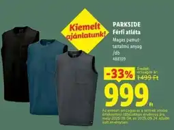 Lidl PARKSIDE Férfi atlétá ajánlat