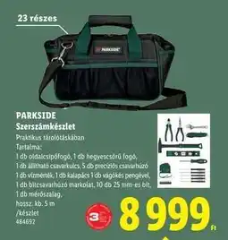 Lidl PARKSIDE Szerszámkészlet ajánlat