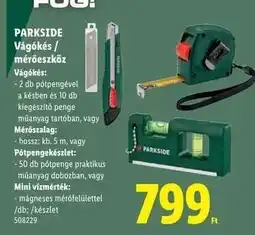 Lidl PARKSIDE Vágókés / mérőeszköz ajánlat