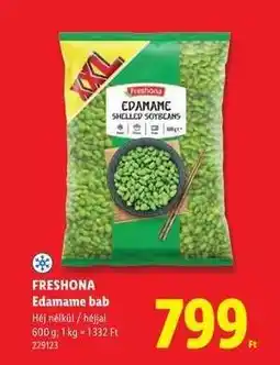 Lidl Freshona Edamame bab ajánlat