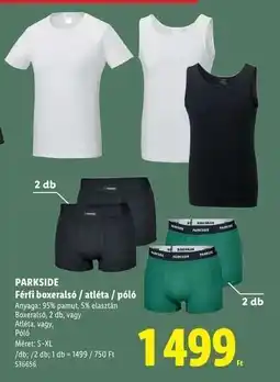Lidl PARKSIDE ajánlat