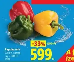Lidl Paprika mix ajánlat