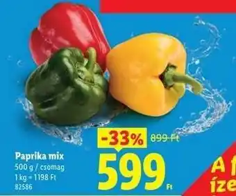 Lidl Paprika mix ajánlat