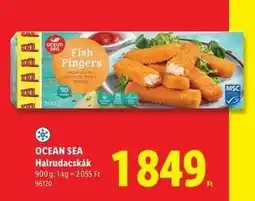 Lidl OCEAN SEA Halrudacskák ajánlat