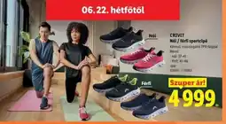 Lidl CRIVIT Női / férfi sportcipő ajánlat