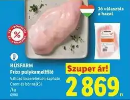 Lidl HÚSFARM Friss pulykamellfilé ajánlat