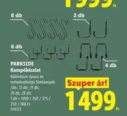 Lidl PARKSIDE Kampókészlet ajánlat