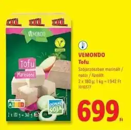 Lidl Vemondo Tofu ajánlat