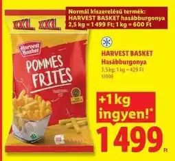 Lidl HARVEST BASKET Hasábburgonya ajánlat