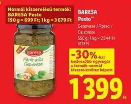 Lidl BARESA Pesto ajánlat