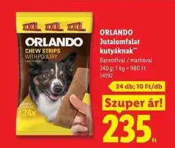 Lidl ORLANDO Jutalomfalat kutyáknak ajánlat