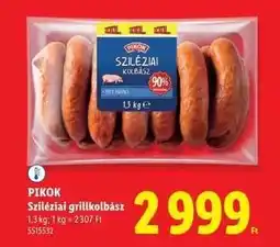 Lidl PIKOK ajánlat