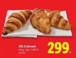 Lidl XXL croissant ajánlat