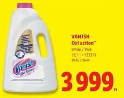 Lidl VANISH Oxi Action ajánlat