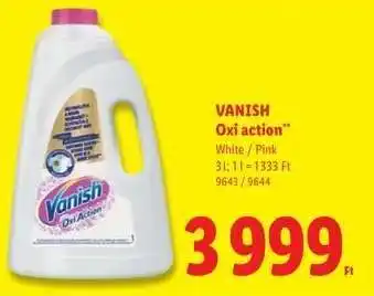 VANISH Oxi Action