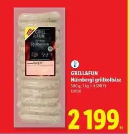 Lidl GRILL&FUN ajánlat