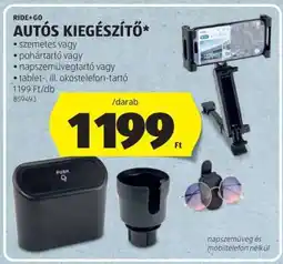 ALDI RIDE+GO Autós Kiegészítő ajánlat