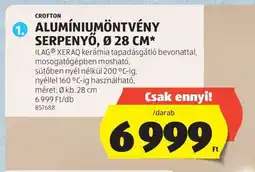 ALDI ALUMÍNIUMÖNTVÉNY SERPENYŐ, Ø 28 CM ajánlat