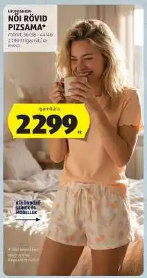 ALDI Női Rövid Pizsama ajánlat