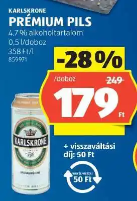 KARLSKRONE PRÉMIUM PILS