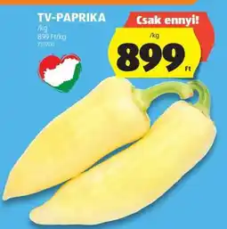 ALDI TV paprika ajánlat