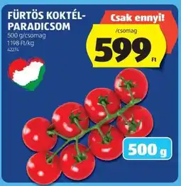 ALDI Fürtös koktélparadicsom ajánlat