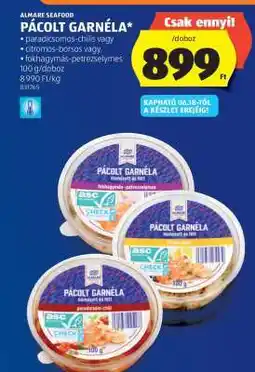 ALDI Pácolt Garnéla ajánlat