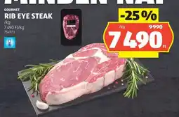 ALDI Gourmet Rib Eye Steak ajánlat