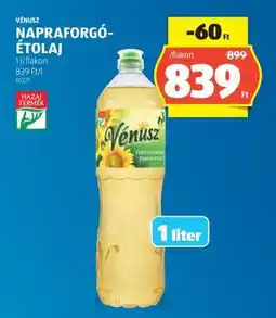 ALDI VÉNUSZ Napraforgó-étolaj ajánlat