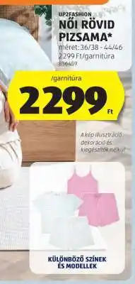 ALDI UP2FASHION Női Rövid Pizsama ajánlat