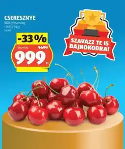 ALDI Cseresznye ajánlat