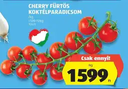 ALDI CHERRY FÜRTÖS KOKTÉLPARADICSOM ajánlat