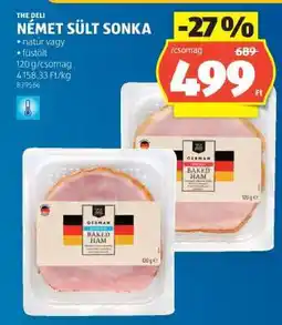 ALDI Német sült sonka ajánlat