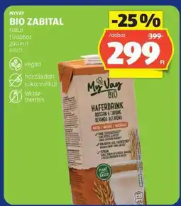 ALDI MyVay Bio Zabital ajánlat
