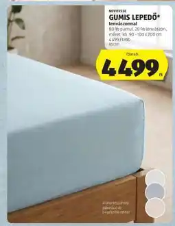 ALDI NOVITESSE GUMIS LEPEDŐ ajánlat
