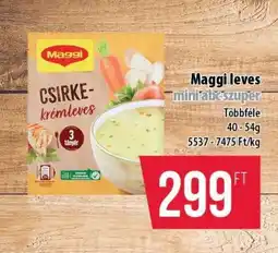 Coop Maggi leves mini abc szuper ajánlat