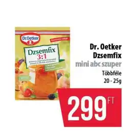 Coop Dr. Oetker dzsemfix ajánlat