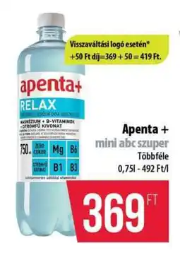 Coop Apenta + mini abc szuper ajánlat